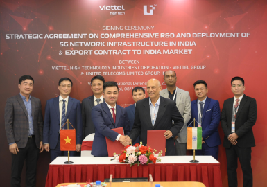 Hợp tác thử nghiệm mạng 5G và xuất khẩu thiết bị công nghệ cao sang Ấn Độ